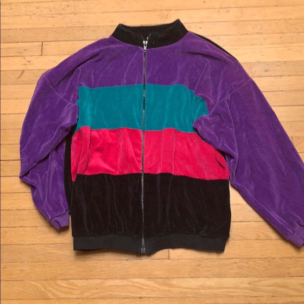 SKM vintage zip up sweater